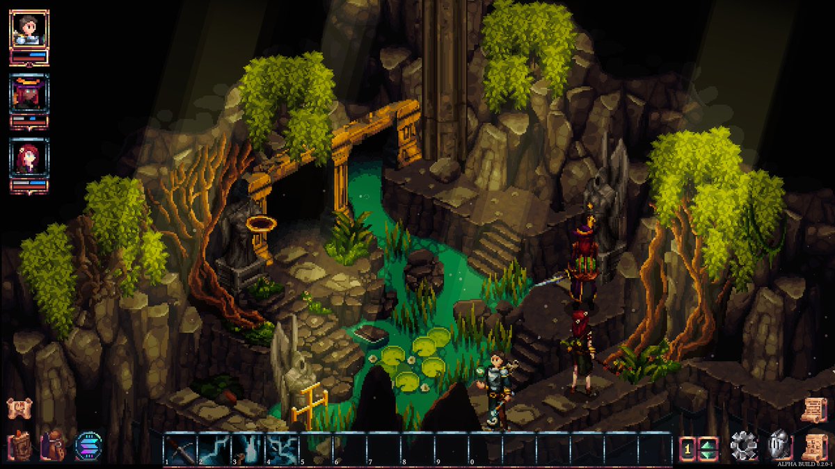 GuildSaga's tweet photo. The upcoming @GuildSaga public alpha will showcase the game's roguelike-style dungeons ⚔️

Check out some of the rooms 👀 https://t.co/HsTvLg9CuB