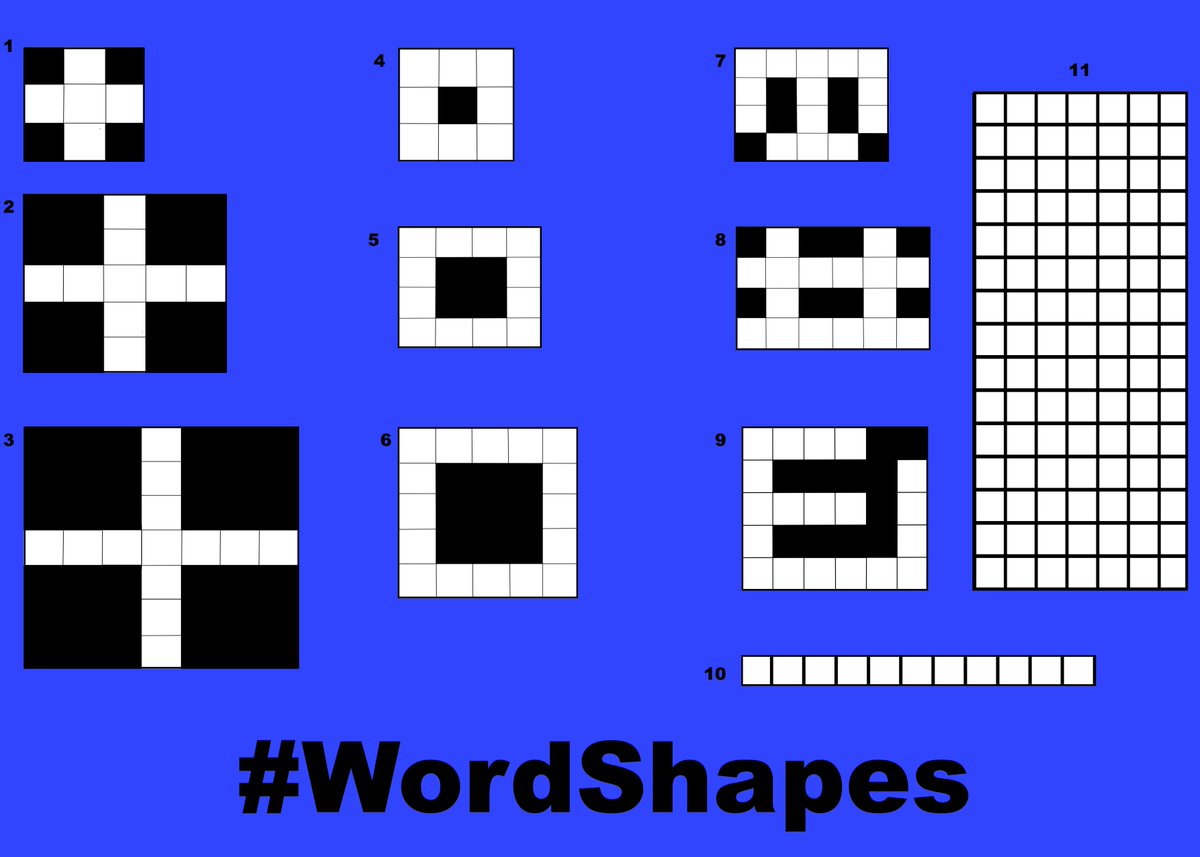 CalendarGirlBot's tweet photo. Next scheduled game: #WordShapes hosted by @Wordsley2 at 3am ET / 12Midnight PT and 8am for our friends in the UK π¬π§
To Play:
Get this week's letter set at game time and use and the attached grids to shape your words https://t.co/PJ5I5kH12Q