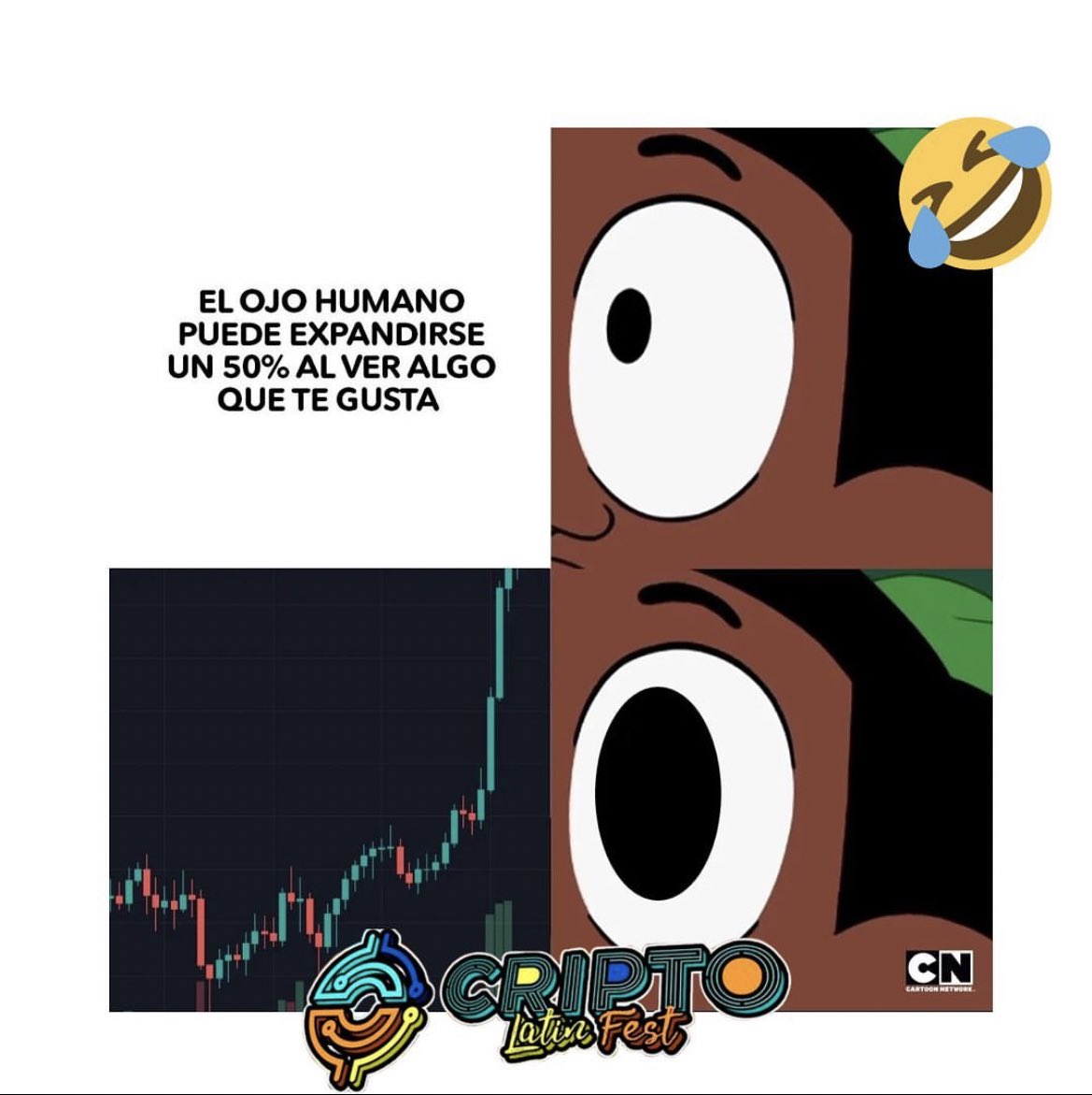 Criptolatinfest's tweet image. 👀🆙📈

#Criptomeme #btc #criptotendencias #criptomonedas