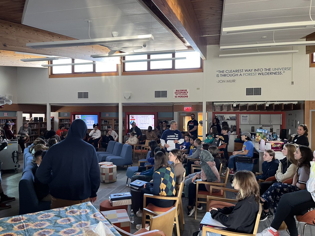 Today our Liverpool High School I Am Norm group presented to some CHM students. Our high school students did an amazing job and our students were excited to learn from them. A big thank you to Mr. Sheridan and your students!!