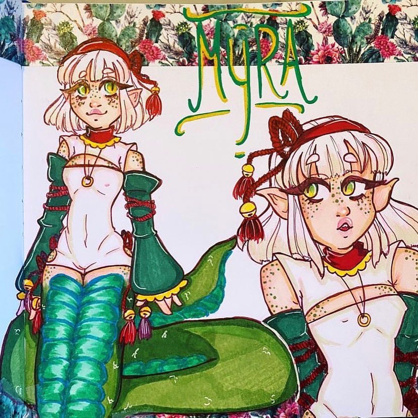 Panda_Reaper's tweet photo. Redraw of my snek that I made in 2020
#oc #traditionalart #monstergirl #lamia #snakegirl #snussy https://t.co/1MiygmVomV