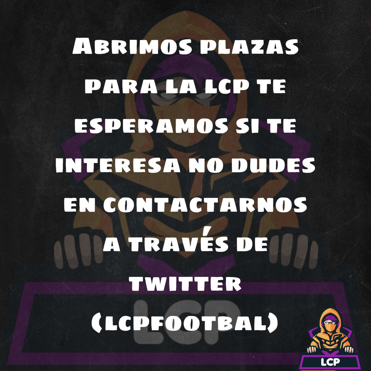 LcpFootbal's tweet photo. NO DUDES EN CONTACTARNOS EQUIPOS DE CLUBES PRO SERIOS!!! https://t.co/269UqCnX1G