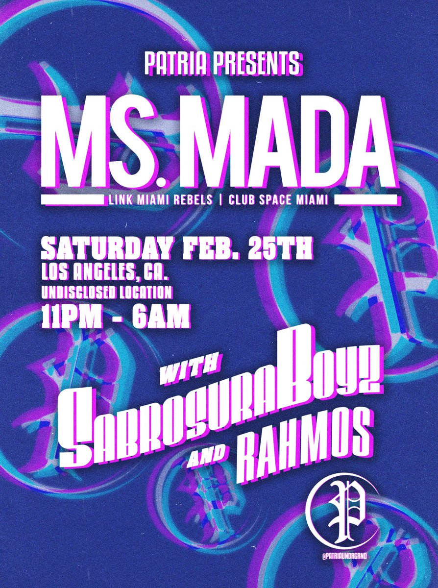 Follow us on RA, tune in! We coming in hot! ra.co/promoters/94202