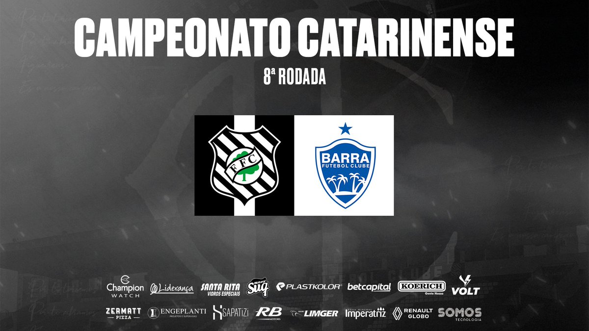 Acompanhe ao vivo a transmissão de Figueirense x Barra na Rádio/TV Figueira.

Link: bit.ly/3XtuIlS