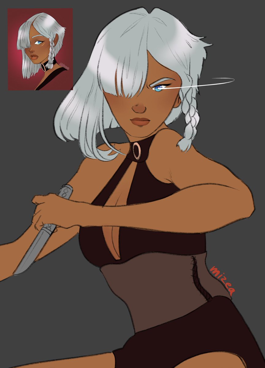 Mizea's tweet image. Just some quick personal work in between work stuff. :)