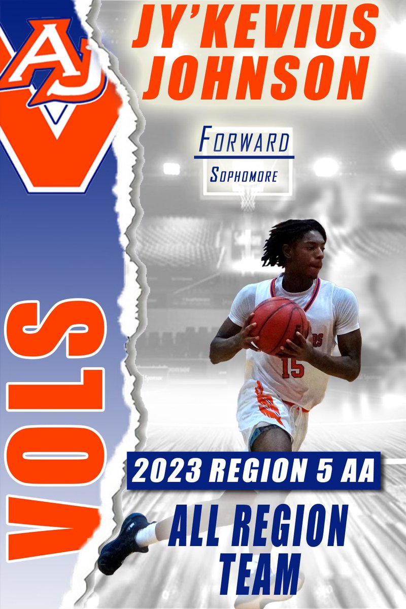 basketball_aj's tweet photo. Congratulations Jy’kevius Johnson @JykeviusJohnson! Region 5 All Region Team!! #AJBasketball  #WeWork https://t.co/e9JQ1y714T