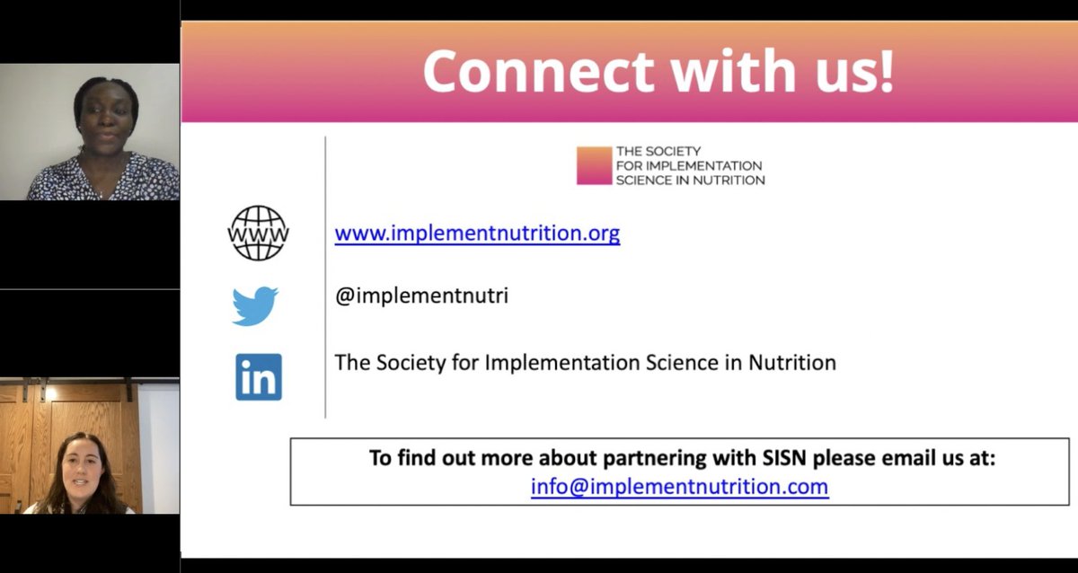 Implementnutri's tweet image. Missed our #webinar &quot;Scaling up Micronutrient Interventions in Nigeria:  How the SISN Framework is being used to guide implementation research&quot;? You can watch the free recording and access the slides here: ow.ly/wOSg50MTnmx