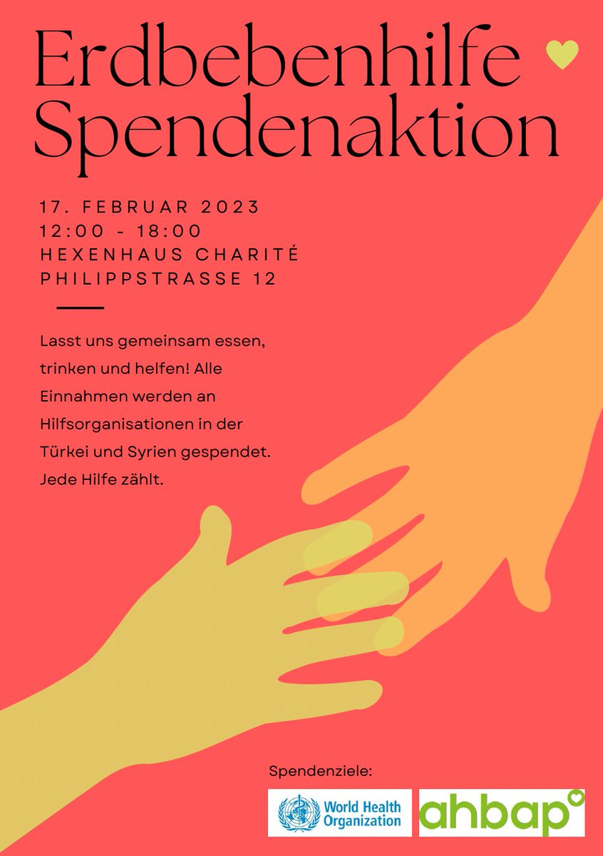 SelinGuneytepe's tweet photo. Last week, a cascade of powerful earthquakes struck Turkey and Syria. A disaster of this scale calls for international support. 

We are a group of students organising a fundraising event in Mitte this Friday. Everyone who would like to eat &amp; help are happily invited! 👇🏽👇🏽👇🏽 https://t.co/YJhOL7aqa7