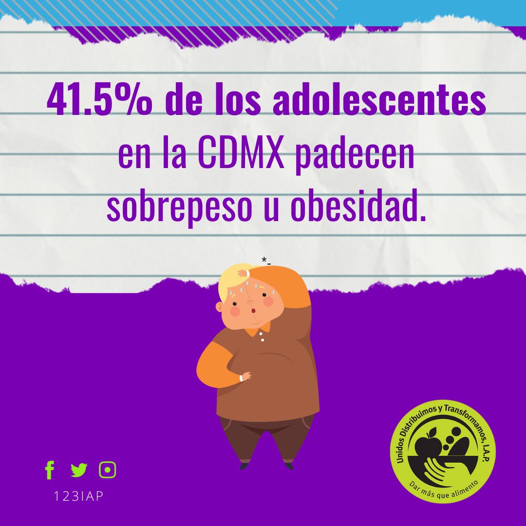 123_iap's tweet photo. Una buena alimentación contribuye a reducir el problema del sobrepeso y obesidad. https://t.co/4b9182HuhQ

Súmate, participa y dona.

#123IAP #DarMasQueAlimento💚 #bancodealimentos #CeroDesperdicio #HambreCero  #TuDonativoTransforma #ODS #ODS2030 https://t.co/kVCyLiv420