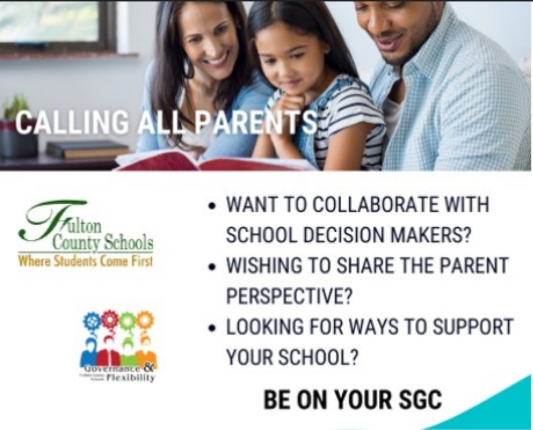 Calling all Parents! Declare Candidacy for your school's SGC! #jointhejourney