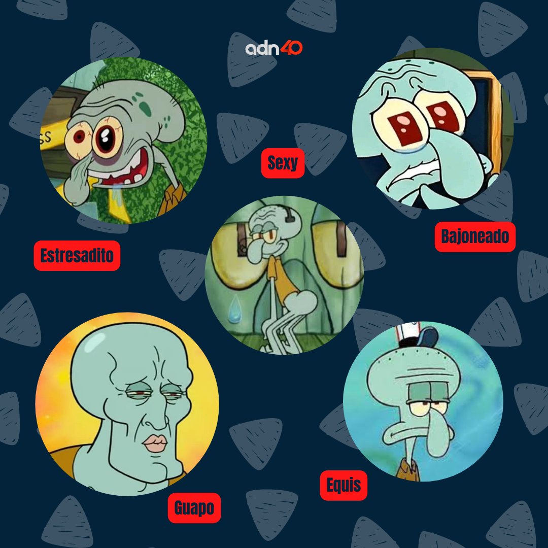 adnnoticiasmx's tweet photo. ¡Feliz Día de molestar a Calamardo! 🐙😒 

Encontramos tantos moods en este personaje multifacético que nos representan casi todos, ¿cuál es el tuyo? 🤔 https://t.co/kXcEQ1uYKO