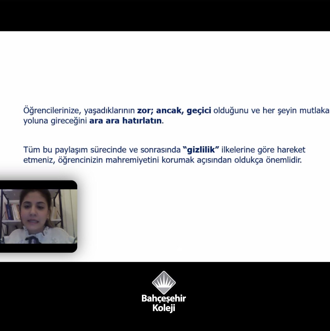BK_Nazilli's tweet photo. “Deprem Sonrası Öğretmen Yol Haritası” sunumumuzu okulumuz Psikolojik Danışman ve Rehberlik Öğretmenlerimiz tarafından kurumumuzda görev alan öğretmenlerimize sunuldu.❤️💙#bahçeşehirkoleji #karem #nazillibahçeşehirkoleji #günbirlikgünü #yaralarımızıbirliktesaracağız #deprem https://t.co/SvI3NdgQm9