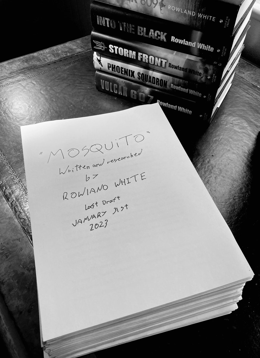 If you’d wondered where I was, this is the answer. Out in September, it tells the story of the RAF Mosquito raid on the Gestapo HQ in Copenhagen. You’ll get spies, saboteurs and, of course, a whole lot of de Havilland’s legendary wooden wonder … 

(with apologies to QT)