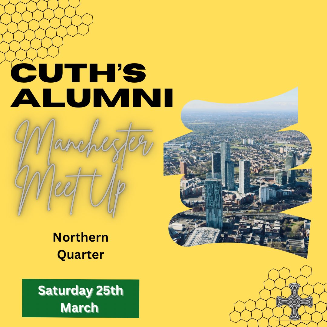 cuths's tweet photo. We’re pleased to announce our first 2023 event: the return of the Manchester meet up! 🎉🐝

After the success of our 2022 event, join us on Sat 25/03 for some casual catch ups with your Cuth's pals up north.

Please RSVP via our website:
https://t.co/IeMvqy89g2

See you there! 💚 https://t.co/yMZoRMO464