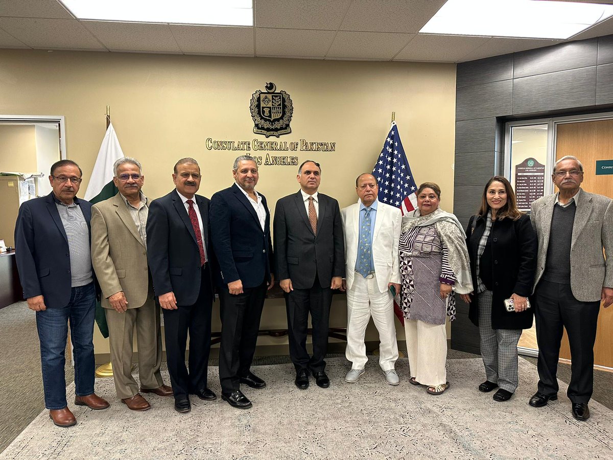 Pakistan Consulate General Los Angeles on Twitter "Members of the