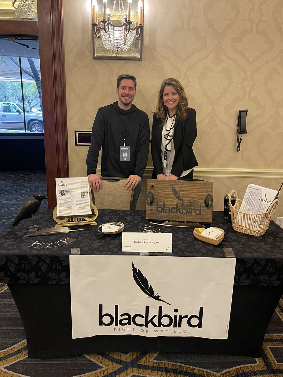 In case you missed us last week at the #2023ROWAPS meet and greet in #Austin! We had a great time with @txdot and look forward to an exciting future!

#blackbirdrow #rowaps #txdot #rightofway #infrastructure #eminentdomain #DIYunderdogs