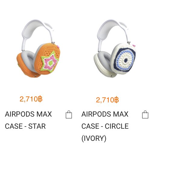 pondyupa's tweet photo. เปิดพรี AirPods Max case แบรนด์laceremonie
ราคารวมส่งกลับไทย ค่าส่งในไทย60฿
#พรีออเดอร์เกาหลี #airpodsmaxcase #AirPods https://t.co/VBbGm7fzcJ