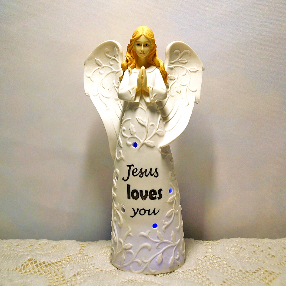 divinegalleria on Twitter "hashtag3 Lighted Angel Statue https