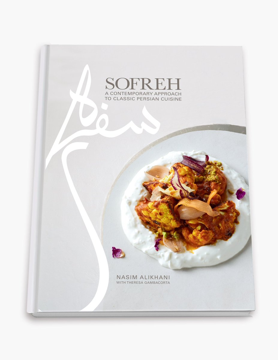 Sofreh_Brooklyn's tweet photo. We’re thrilled to share that our chef/owner Nasim Alikhani will release her debut cookbook “SOFREH: A Contemporary Approach to Classic Persian Cuisine” on June 27, 2023. 

Pre-orders are available now: https://t.co/Wa4RFI1O6p https://t.co/XBr3BG4b0F