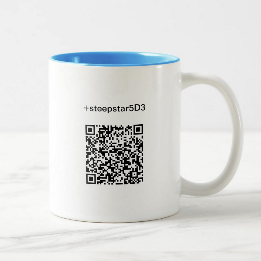 satscoffee's tweet photo. SALE!! 25% off coffee mugs through President's Day. Also you can now customize your design. 
Here's @SamouraiWallet and @SparrowWallet mugs w/ a Nym QR 😍 https://t.co/mV8kopLJcb
