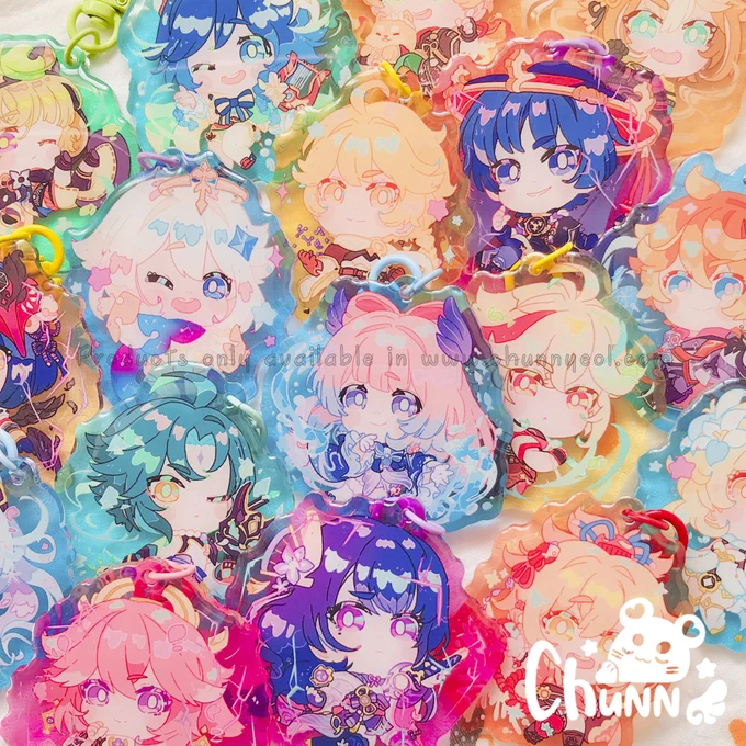 50% OFF on exhibition merch!!- Only 1 pc on all of them!- First come, first serve- Haori, tote bags, Charms &amp; Standee[  ] 