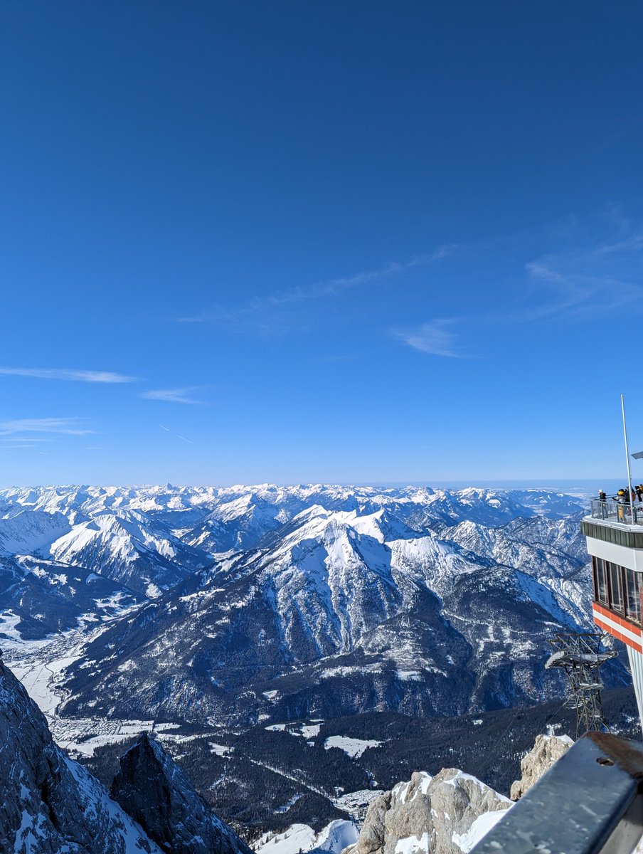 View from the summit of  Zugspitze, the top of Germany <a href="/spann/">James Spann</a>