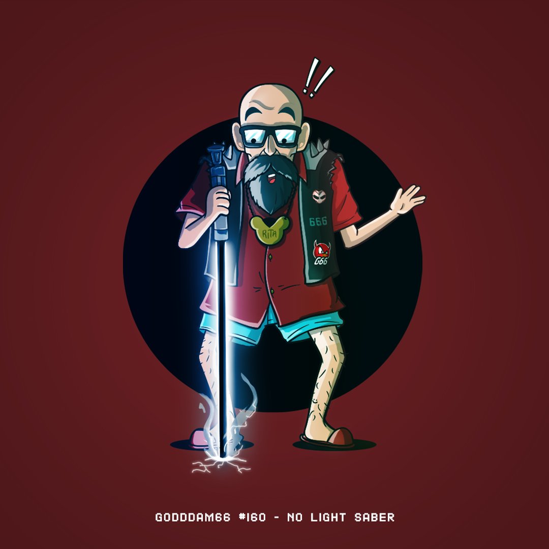 streamlab's tweet image. #160 - Godddam66

Esta carta é um mashup de todas as caricaturas dos anos anteriores, revela ainda as paixões por Star Wars, a sua sabedoria um amor pela Rita e um desafio de fazer um Light Saber Preto com Glow branco !

#timeoutgame #streamlab #artstreams
streamlab.pt/timeout-card-g…