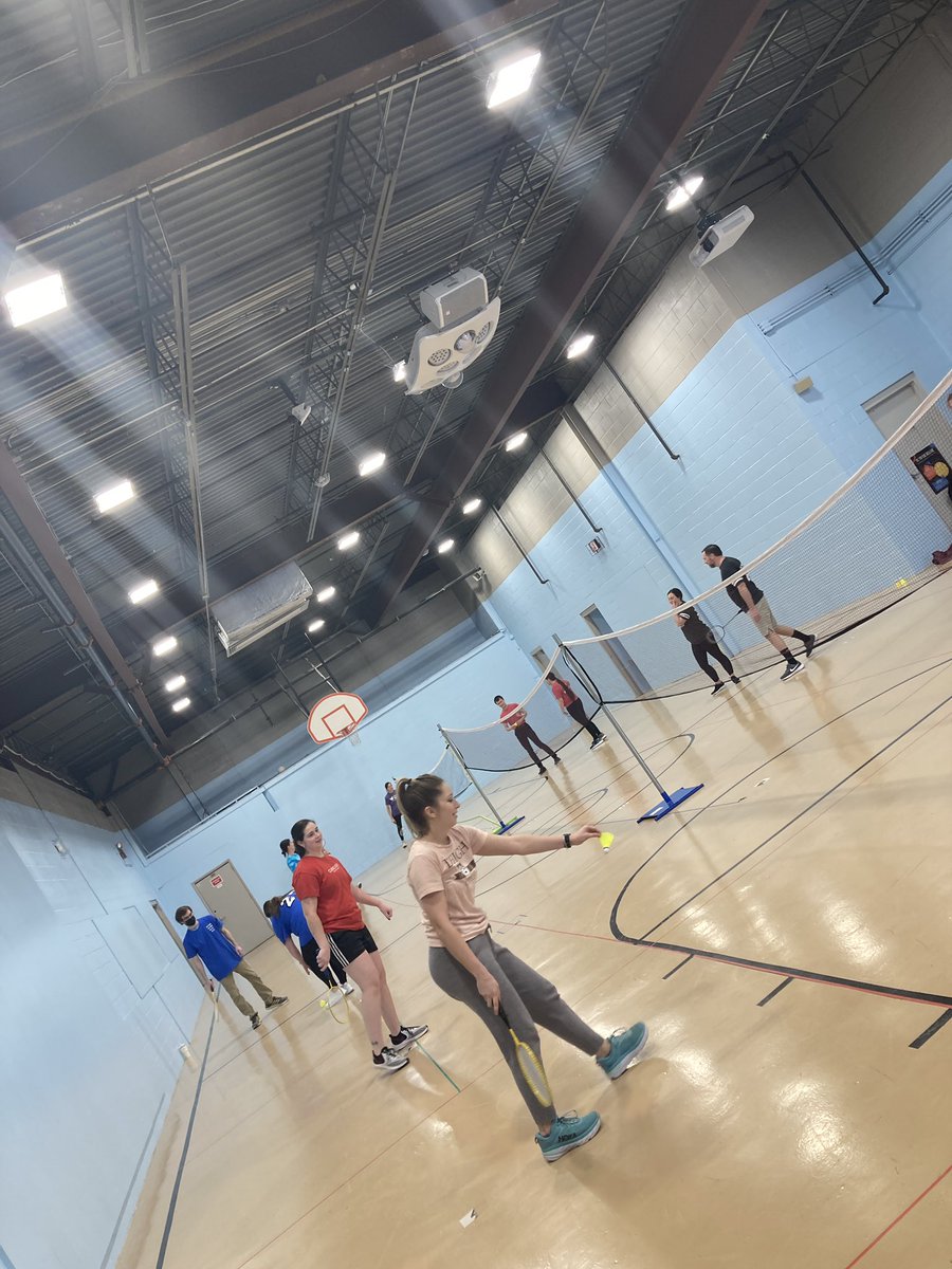 NicholeCorsi's tweet photo. Let the games begin @CentennialSchLU our annual Golden Racket Rally is underway!  Thank you @Juliefogt for supporting us in so many ways! #nicematters https://t.co/XblW4ZEu6U