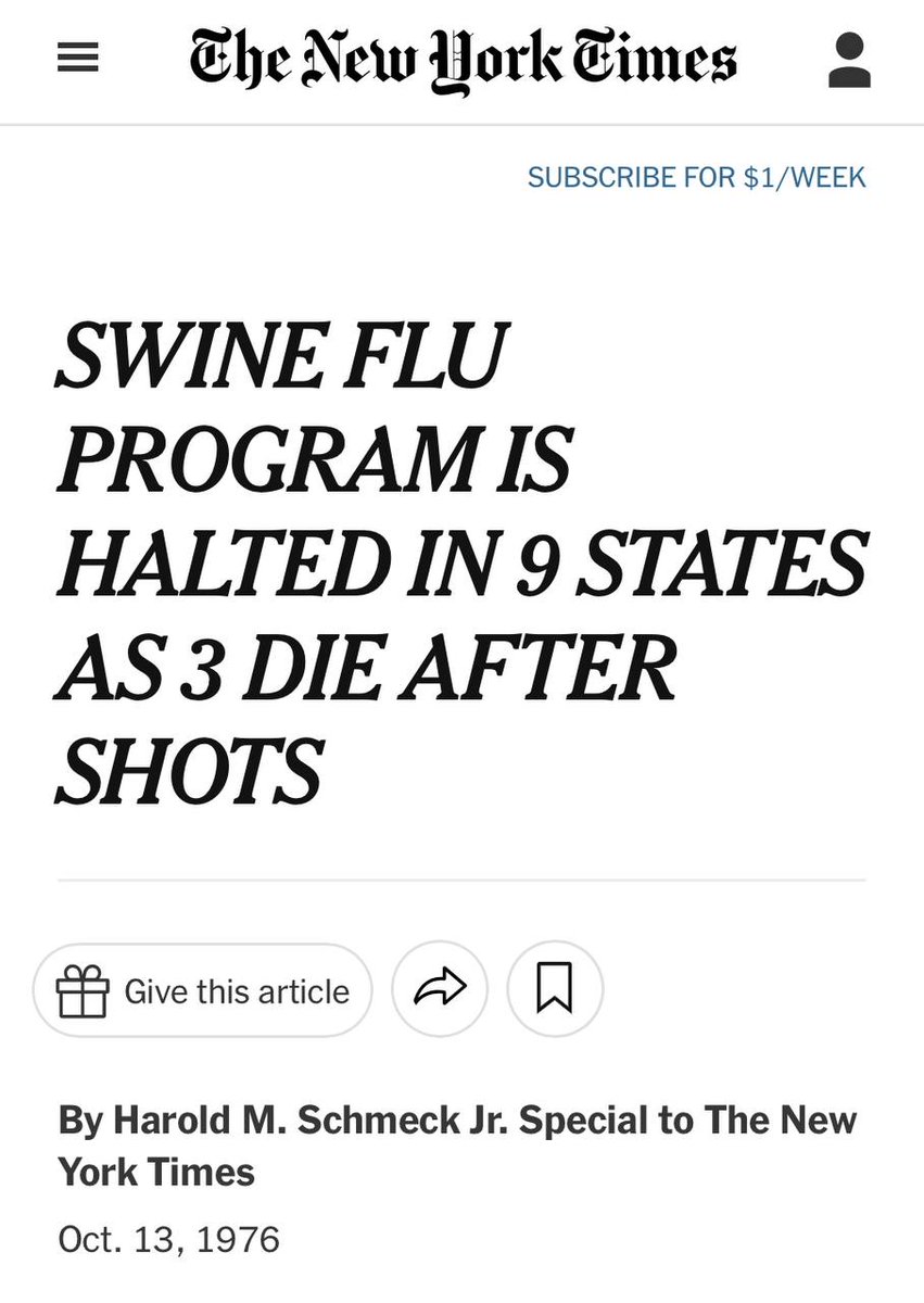 Canadian Refusenik 🍁 on Twitter "It took 3 deaths to stop the swine