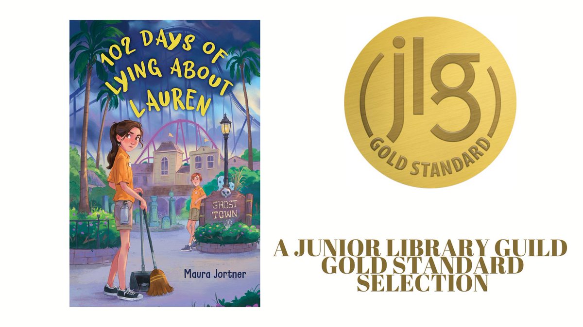 Maura Jortner (@maura_jortner) on Twitter photo 102 DAYS OF LYING ABOUT LAUREN is a Junior Library Guild Gold Standard Selection!! As a kid, I wanted nothing more than to spend every waking moment in a library, so this makes my heart happy.
Thank you <a href="/JrLibraryGuild/">Junior Library Guild</a> 102 DAYS OF LYING ABOUT LAUREN is a Junior Library Guild Gold Standard Selection!! As a kid, I wanted nothing more than to spend every waking moment in a library, so this makes my heart happy.
Thank you <a href="/JrLibraryGuild/">Junior Library Guild</a>