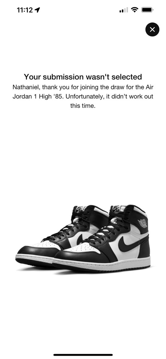 TheSneakerDad's tweet photo. @SoleRetriever Missed out again. https://t.co/mb2Wl4vOqj