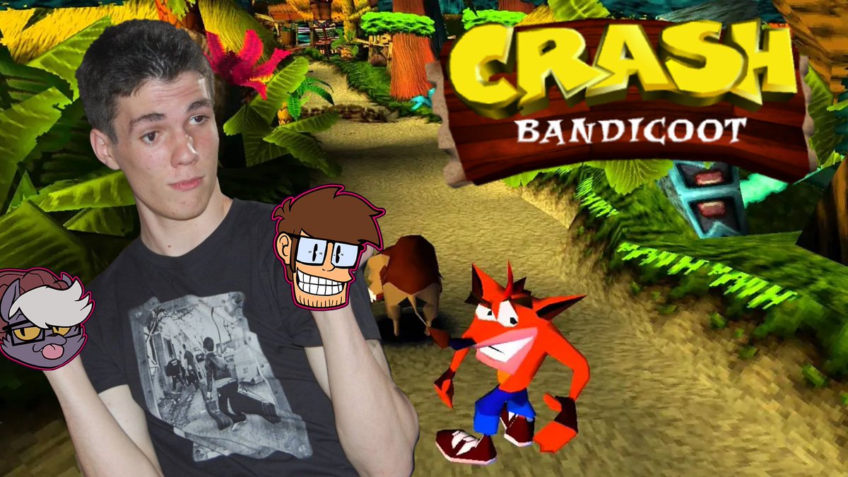 PainHole's tweet photo. i forgor to make a tweet but there was a cool new episode with our friend Ed (@PunkDuck_ )where we made him play crash bandicoot https://t.co/6TVOK5eyXW https://t.co/duflWlsO1B