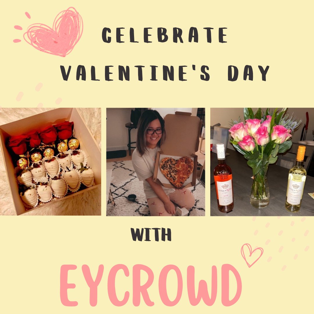 EveoyApp's tweet photo. Happy Valentine's Day from our lovely EyVocates❤️❤️ #Loveisintheair #EyCrowd #Experienceityourself https://t.co/8YdBbTKFN9
