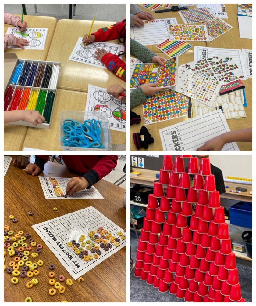 Happy 100 Days of school from this Grade 1 classroom!! <a href="/TapleytownHWDSB/">Tapleytown Public School</a>