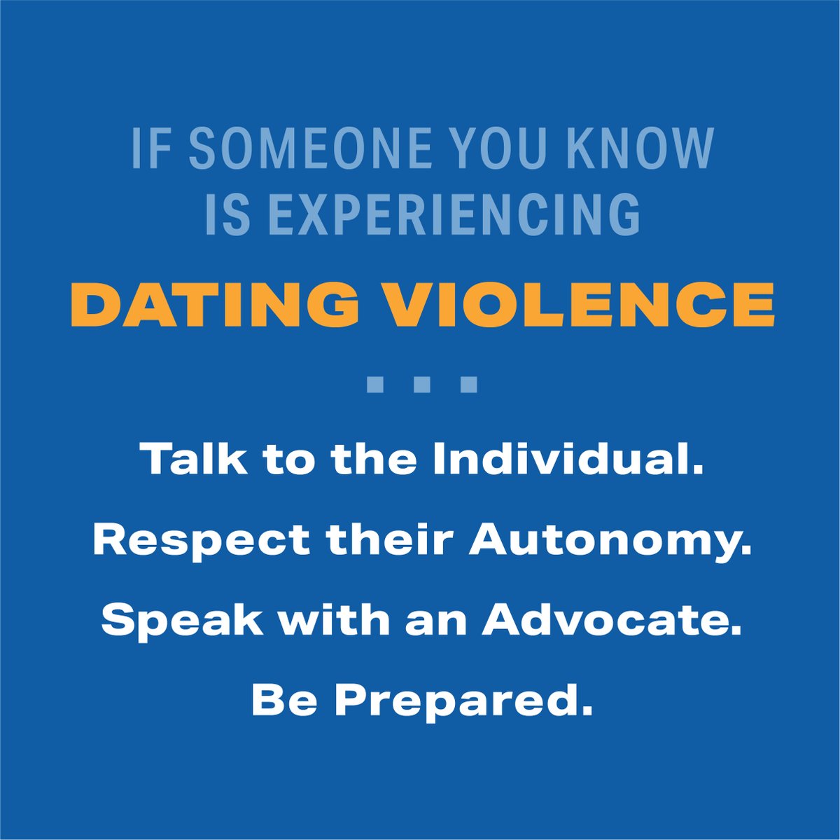 Dating violence is more common than people think, especially among teens &amp; young adults. That is why we put together some information to help you identify what #TDV looks like. If you or a loved one is concerned about a relationship, call 1-866-331-9474.