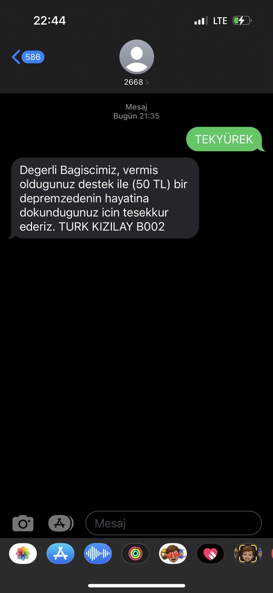 #TürkiyeTekYürek diyerek başlatılan bağış kampanyasına destek olacak, yaralarımızı hep birlikte saracağız. 

Tüm AK Gençlik ailemizi SMS atarak kampanyaya destek vermeye davet ediyorum. 🇹🇷 

AFAD için TEKYÜREK yazıp 1866’ya

<a href="/akgenckaraman/">AK Gençlik Karaman</a>