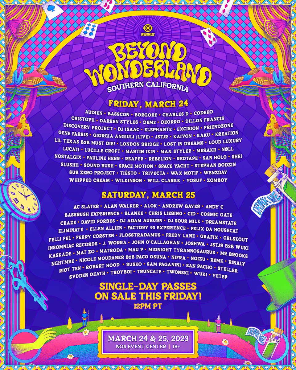 Beyond Wonderland lineup