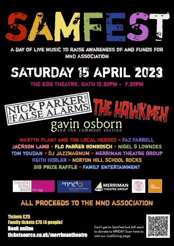 Two months to go! @Nick_Parker1 @the_hawkmen @merrimantheatre @mndassoc #Samfest ticketsource.co.uk/t-eajkaon
