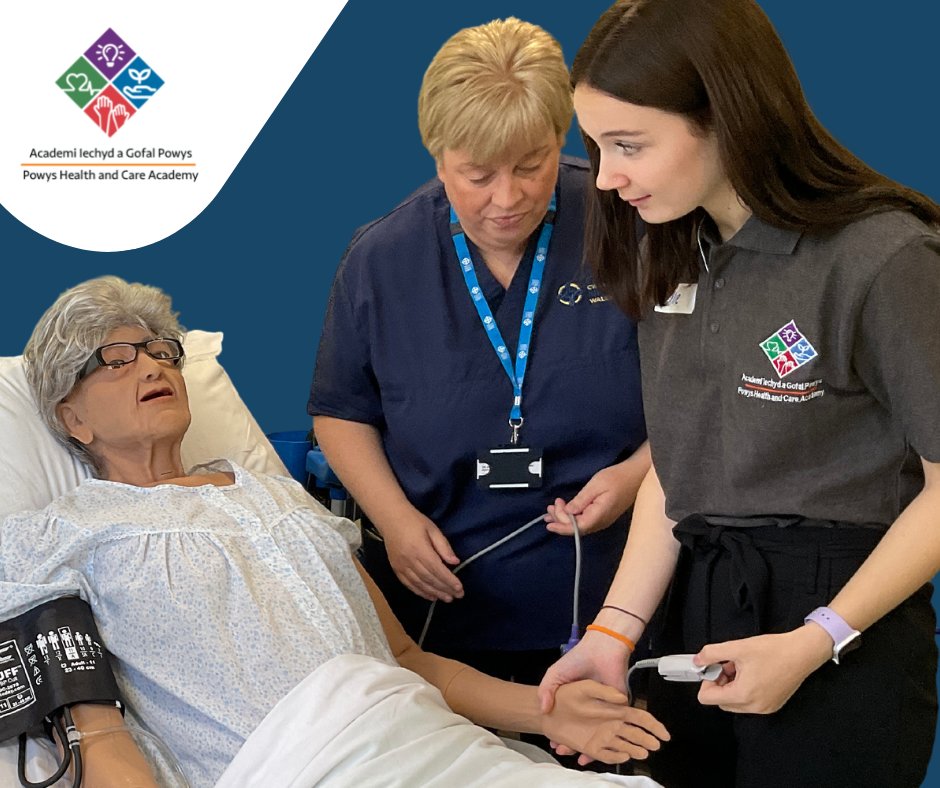 👩‍🏫 Powys Health and Care Academy is running a Health and Social Care Scenario and Simulated Learning Experience Session at its Bronllys Campus, on Thursday 30 March, from 10am – 1pm.

To find out more or book your place email: powys.healthandcareacademy@wales.nhs.uk