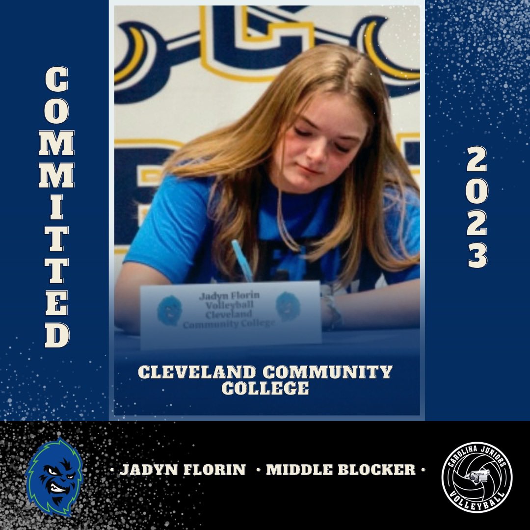 🚨COMMITMENT ALERT🚨

Another one? Indeed! We want to congratulate Jadyn Florin for committing to further her playing career at Cleveland CC! 

We are so proud of her accomplishments and cannot wait to see her succeed at the next level! #whycjv #cjvrecruiting