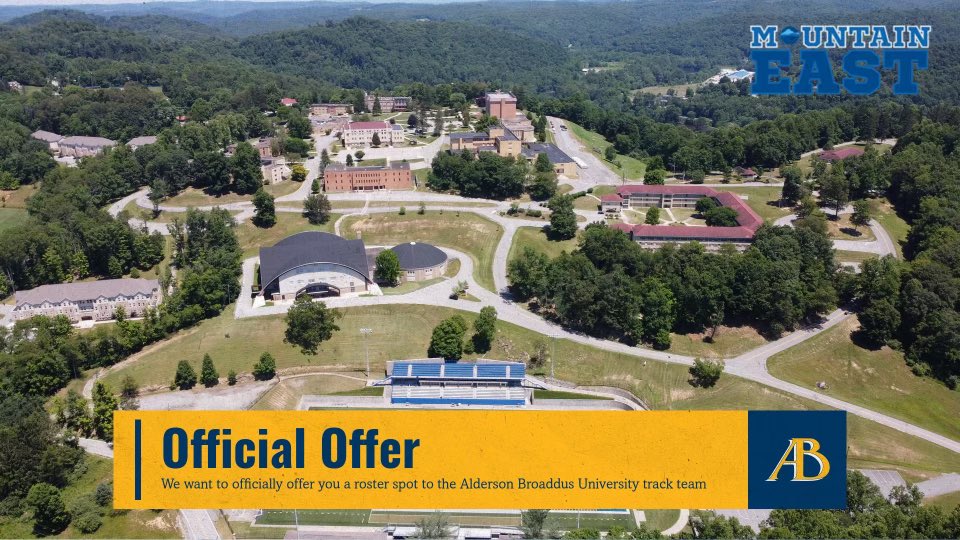 After a great visit with <a href="/CoachPVaughan/">Paris Vaughan</a> I am happy to announce my 3rd official offer from Alderson Broaddus University!