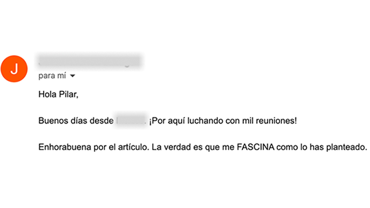pilarplh's tweet image. Para los freelance que apenas tenemos contacto offline con los clientes, que uno se tome la molestia de mandarte un mensaje como este, es un detalle que se agradece mucho y te alegra el día.  #clientesmolones