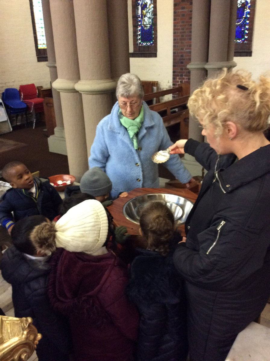 The Reception children loved visiting St. Joseph's Church today as part of our learning in RE. With parishioners from the church, the children explored some of the artifacts that can be found at St. Joseph's and in other church buildings.