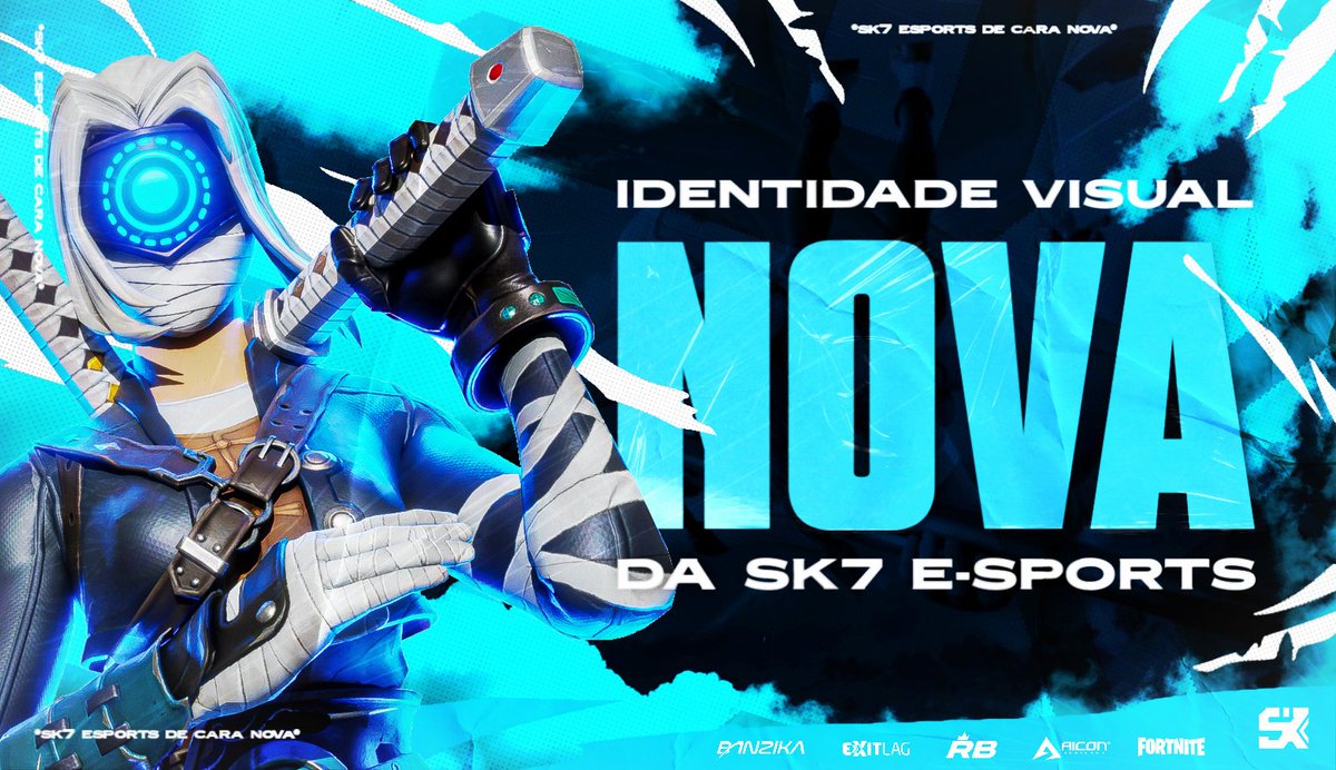 sk7esports's tweet photo. 🎨| 2023 vem com muitas novidades e uma delas é nossa identidade visual do primeiro semestre do ano.
Junto com o @Aicondesiign vem um visual muito bonito e inovador.
📝-Mais que uma equipe uma marca SK7.
#somosSK7 #GoSK7 https://t.co/SWAPgktAKQ