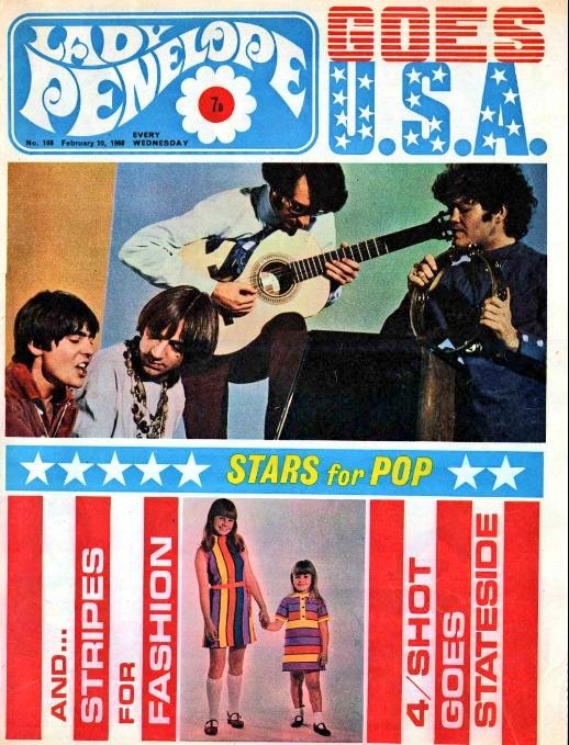 woodg31's tweet photo. From February 1968 LADY PENELOPE WEEKLY features Lady Penelope! The Monkees! Penny's 4 Shot! Crossroads! The Union Gap! The Angels! Perils of Parker! Bewitched! The Spectrum! Stars and Stripes! FAB Club!📺💥♀🇺🇸 https://t.co/S9OBXFNJaA