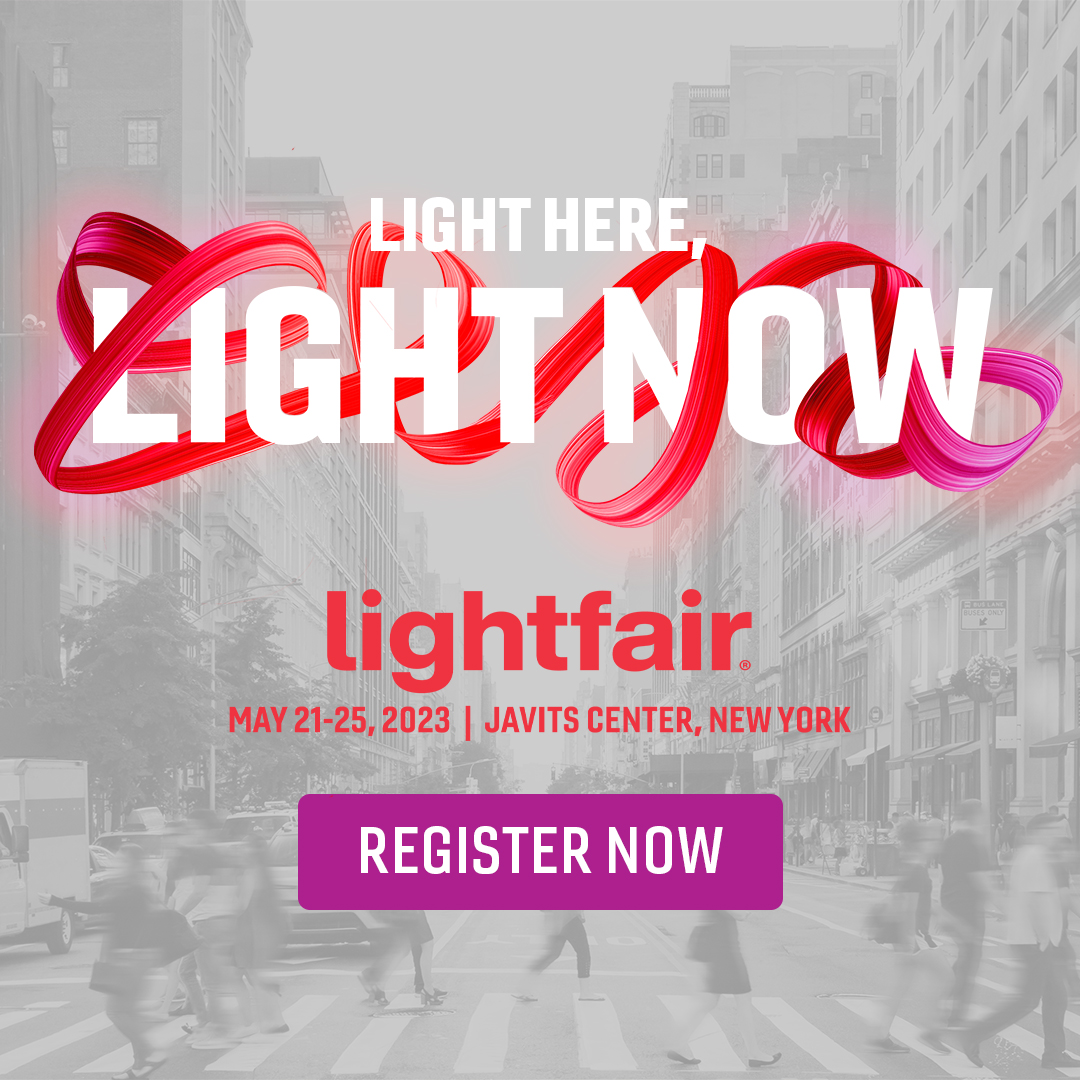 IALD's tweet photo. New experiences. New opportunities. New York!
Registration for #LightFair2023 is now open. Learn more and sign up for @lightfair: https://t.co/3h2OX8qom2
#LightFair #NewYork #NYC #LightingConference #TradeShow #ArchitecturalLighting #CommercialLighting #LightingEducation #CEUs https://t.co/rqbuJGY4H6