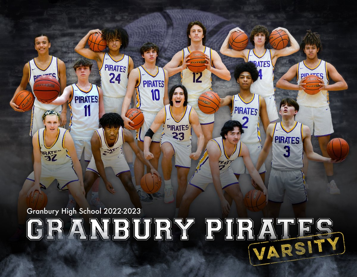 Bi-District Championship:  Granbury Pirates vs. Arlington Heights Yellowjackets on Tues., Feb. 21 at 7:00pm at Senter Gymnasium in Crowley (clear bag policy).  Tickets $5 for adults &amp; $3 for students.  

photo: Carey Jo Davis
graphic: Jennifer Spence

#PirateFamily