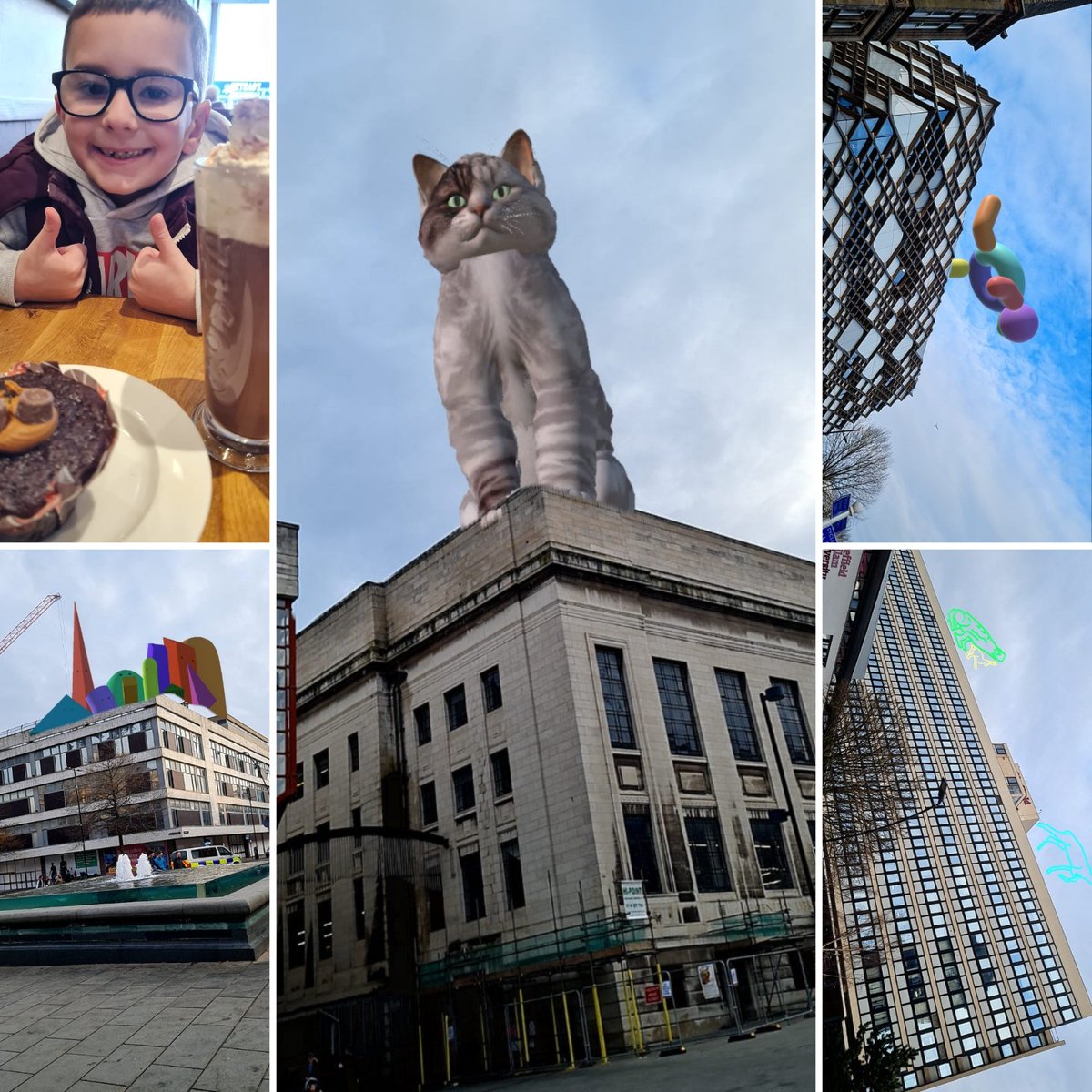 gembo236's tweet photo. A busy couple of days for HW #Y3S holiday homework yesterday with a visit to the library. Swimming & town for #lookupsheff today, followed by his Mixed Martial Arts class. @IntakeSchool He has had a lovely time doing all these activities 😊🌈 https://t.co/yiwvm4skiP