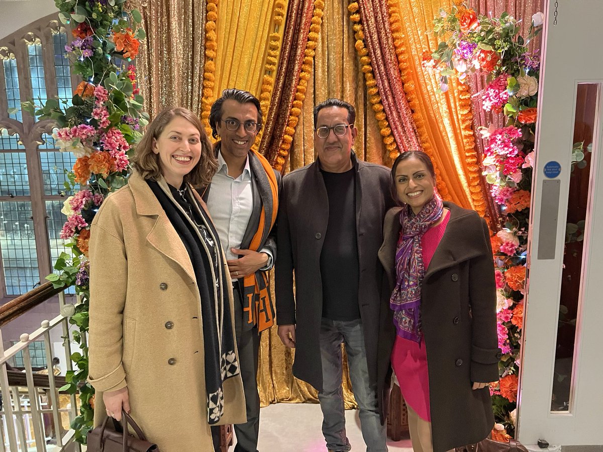 The great and powerful <a href="/rachaelashah/">Rachael Shah</a> <a href="/nazirafzal/">nazir afzal</a> &amp; <a href="/BinitaKane/">Binita Kane</a> at @McrMuseum - for the launch of the #SouthAsiaGallery