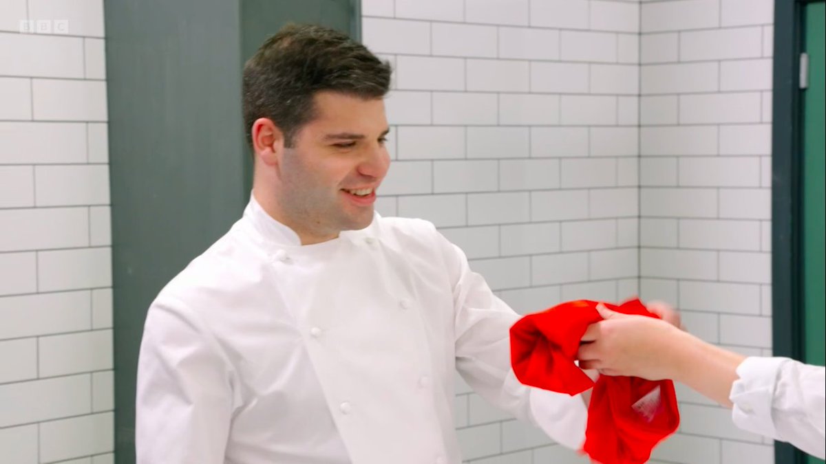 A surprise guest appearance from last year’s champion of champions @Metzger1993. #GreatBritishMenu